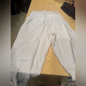 White Athletic Joggers